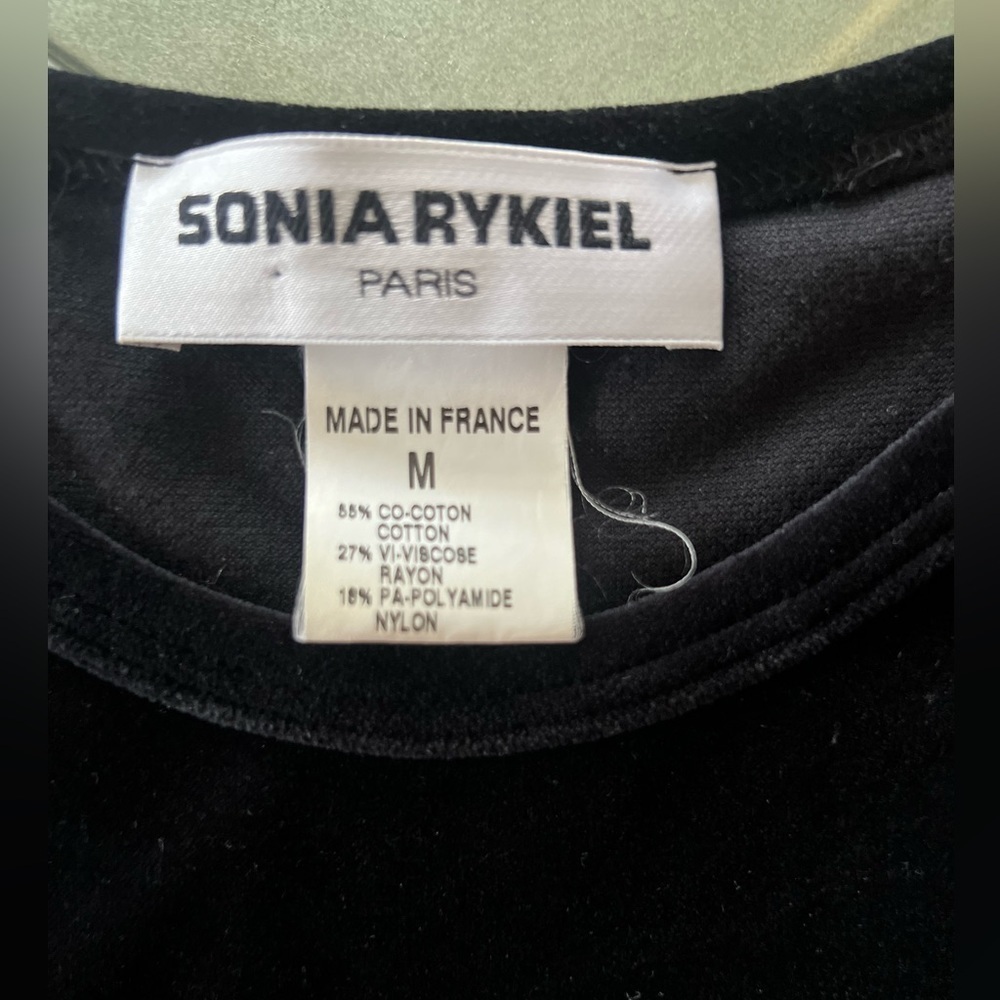 Sonya Rykiel Vintage Tiger Velvet Top - Picture 16 of 17